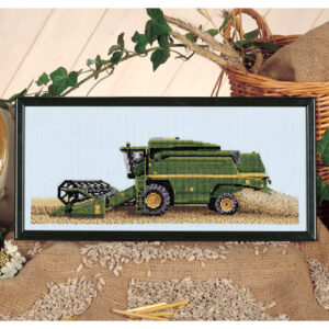 Mary Hickmott Combine Harvester Cross Stitch Chart