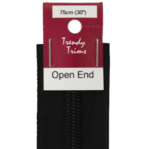 Open End Zip 75cm