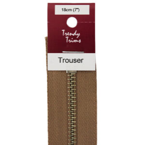Trouser Zip 18cm