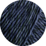 Lana Grossa Vintage Chunky Yarn - 05 Dark Green/Blue