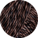 Lana Grossa Vintage Chunky Yarn - 12 Grey/Brown